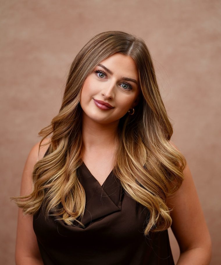 Alina, stylist and extensions specialist at Bloom Salon